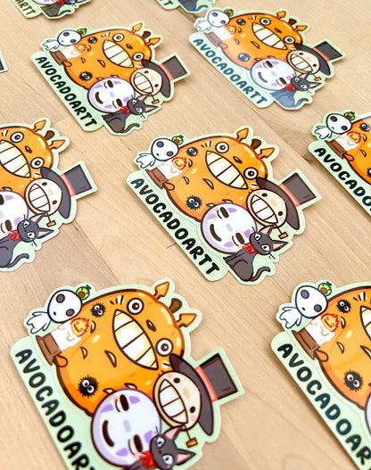 Studio Ghibli Halloween sticker