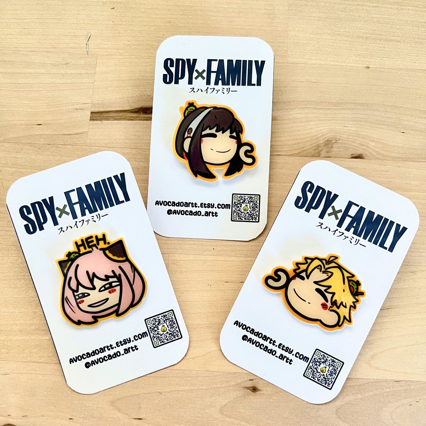 Spy x Family Pins Full Set