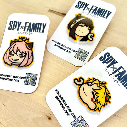 Spy x Family Pins Full Set