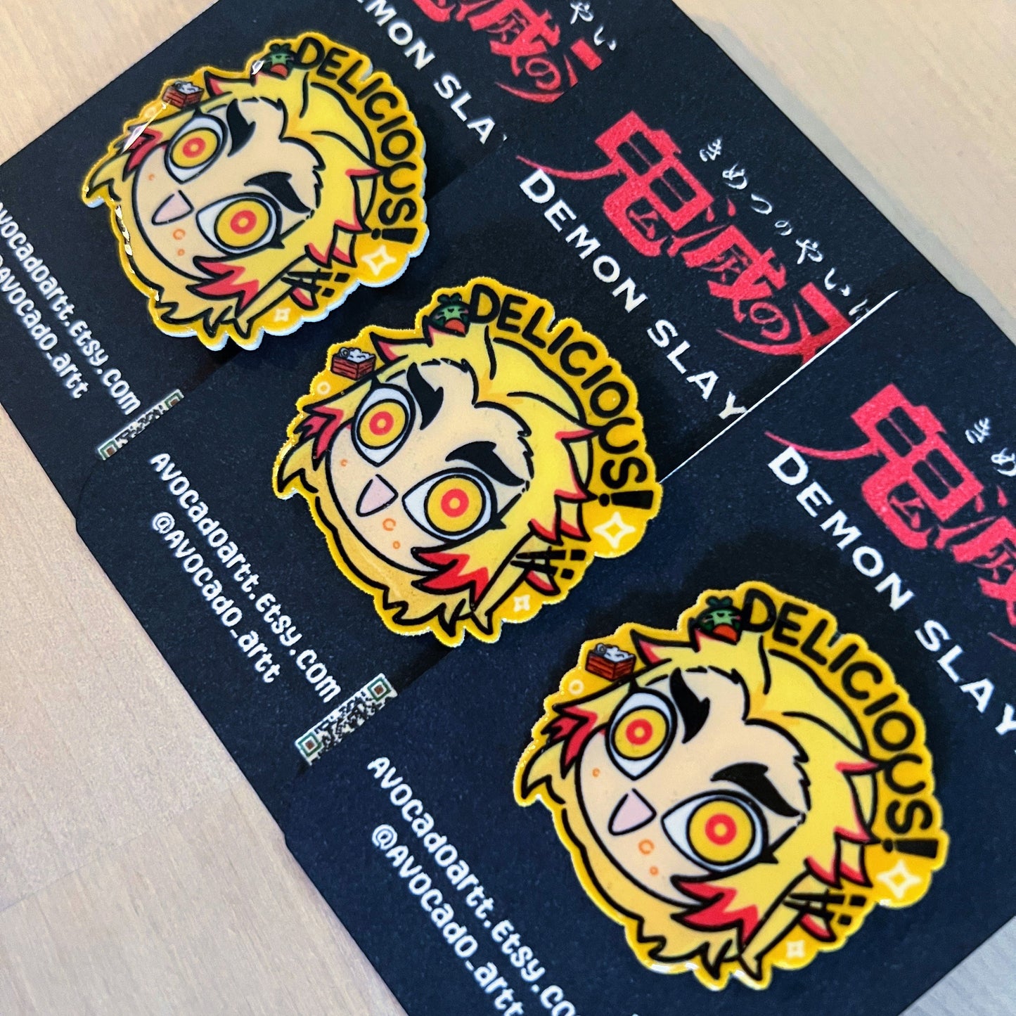 Rengoku Demon Slayer Pin