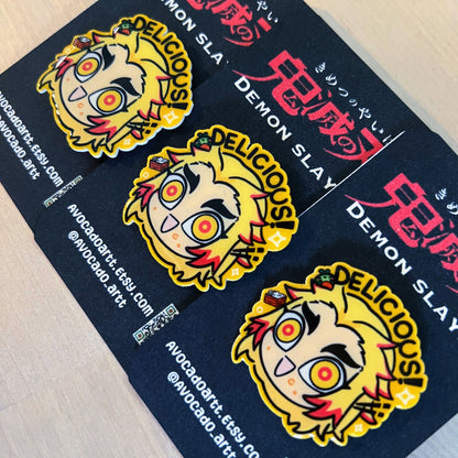 Rengoku Demon Slayer Pin