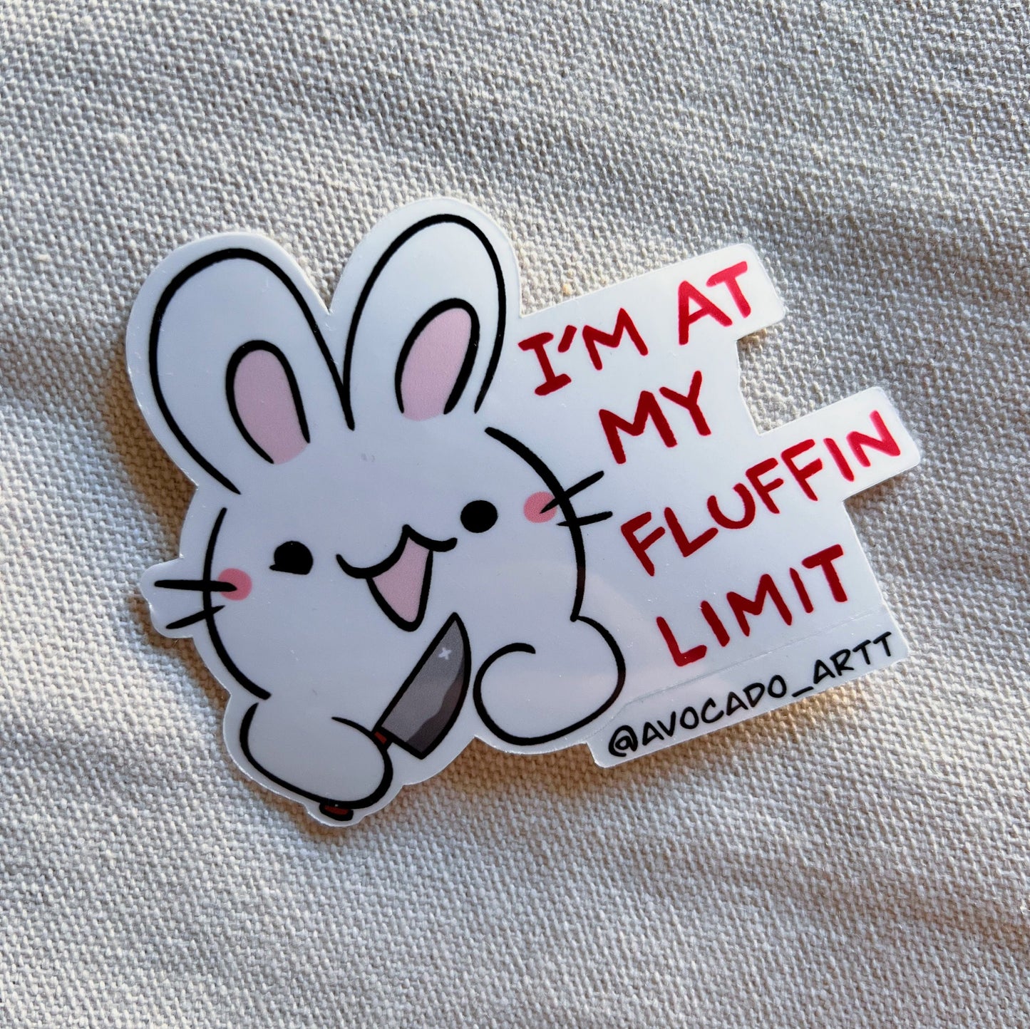 Choas Bunny Stickers