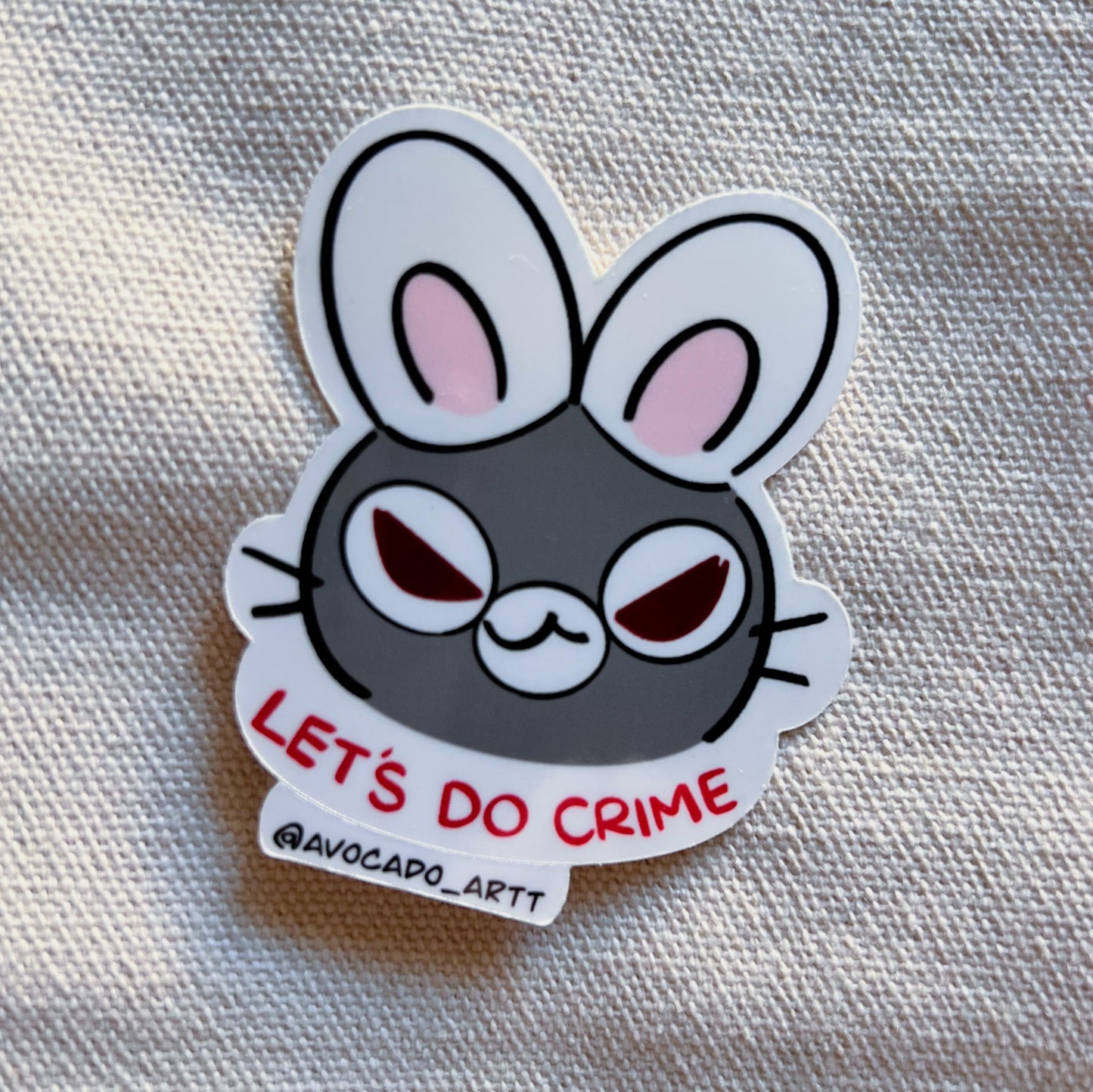 Choas Bunny Stickers