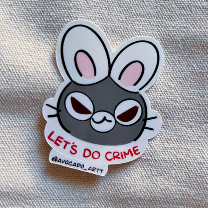 Choas Bunny Stickers