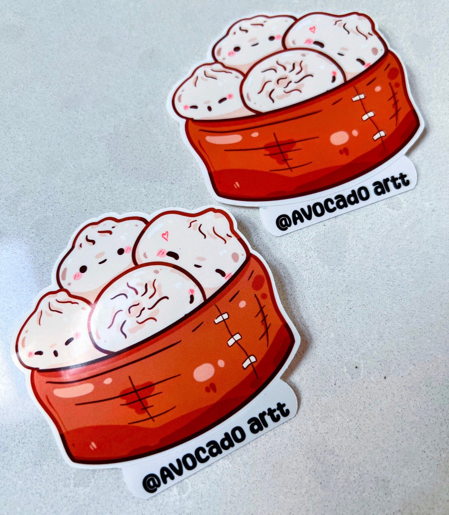 Steam Bun Sticker