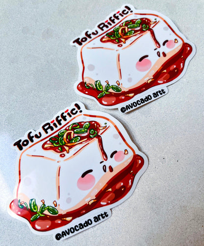 Tofuriffic sticker