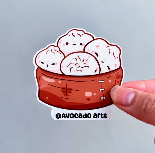 Steam Bun Sticker