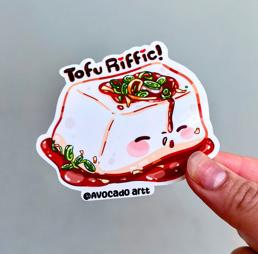 Tofuriffic sticker